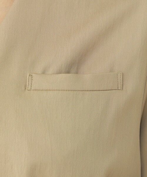 TOMORROWLAND / トゥモローランド サロペット・オールインワン | ドレーピーツイル Vネックオールインワン | 詳細5