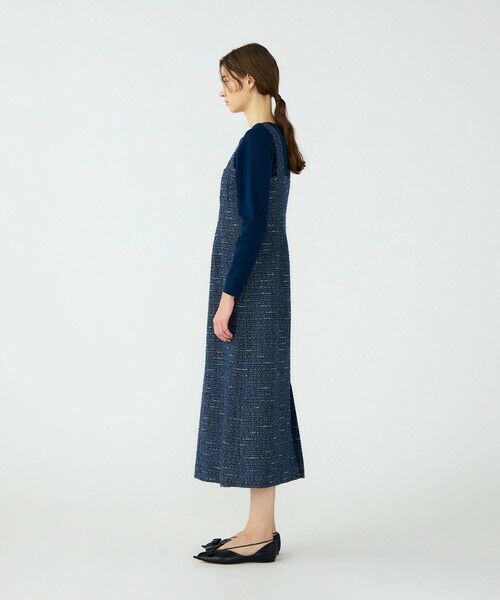 TOMORROWLAND / トゥモローランド ロング・マキシ丈ワンピース | 【WEB先行予約】エアリーファンシーツイード ジャンパースカート | 詳細2