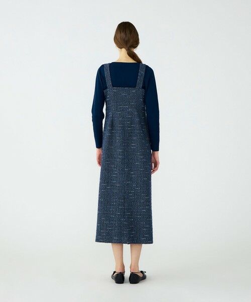 TOMORROWLAND / トゥモローランド ロング・マキシ丈ワンピース | 【WEB先行予約】エアリーファンシーツイード ジャンパースカート | 詳細3