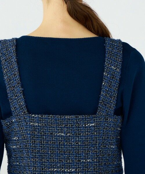 TOMORROWLAND / トゥモローランド ロング・マキシ丈ワンピース | 【WEB先行予約】エアリーファンシーツイード ジャンパースカート | 詳細5