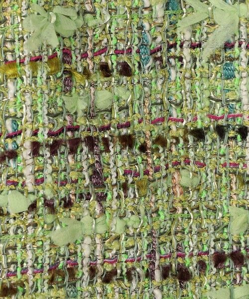 TOMORROWLAND / トゥモローランド ノーカラージャケット | プレリーツイード クロップドクルージャケット | 詳細10