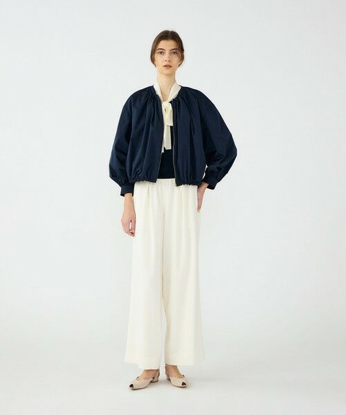 TOMORROWLAND / トゥモローランド ブルゾン | 【WEB先行予約】ライトパウダリータフタ ギャザーブルゾン | 詳細13