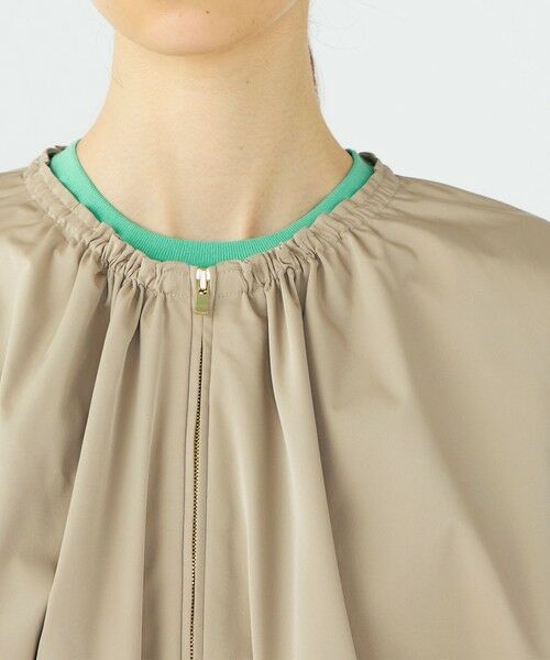 TOMORROWLAND / トゥモローランド ブルゾン | 【WEB先行予約】ライトパウダリータフタ ギャザーブルゾン | 詳細7