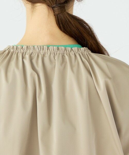 TOMORROWLAND / トゥモローランド ブルゾン | 【WEB先行予約】ライトパウダリータフタ ギャザーブルゾン | 詳細8