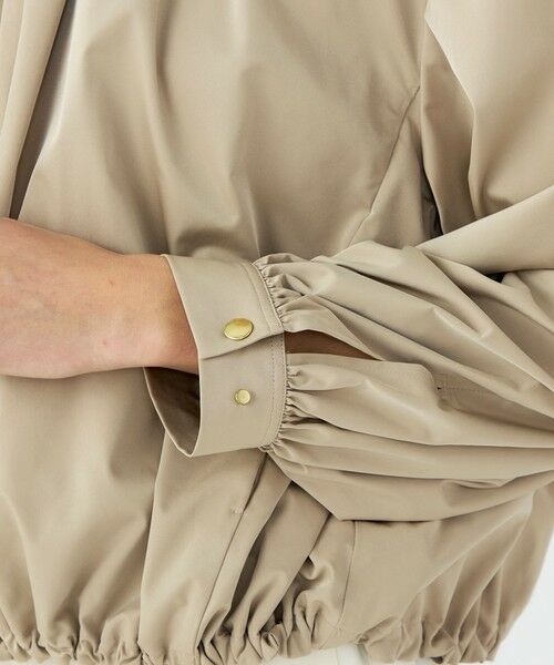 TOMORROWLAND / トゥモローランド ブルゾン | 【WEB先行予約】ライトパウダリータフタ ギャザーブルゾン | 詳細9