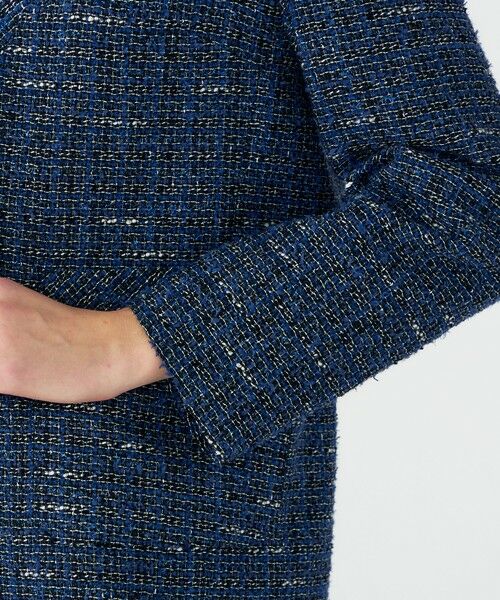 TOMORROWLAND / トゥモローランド ノーカラージャケット | 【WEB先行予約】エアリーファンシーツイード Vカラージャケット | 詳細9