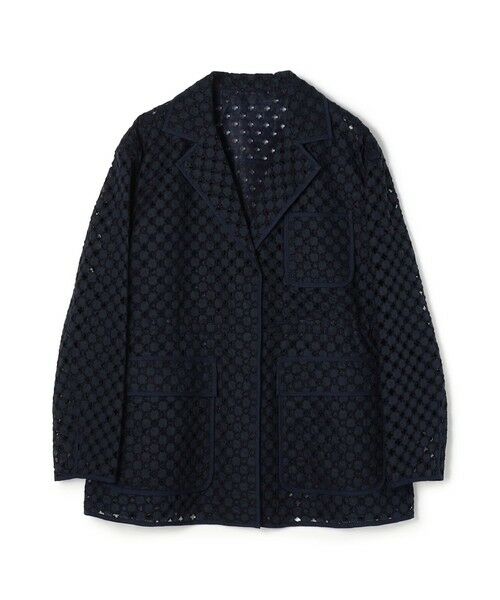 TOMORROWLAND / トゥモローランド その他アウター | 【WEB先行予約】コモンフラワーエンブロイダリー ミドルブルゾンジャケット(69 ネイビー)