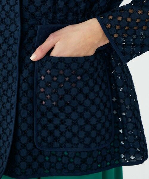 TOMORROWLAND / トゥモローランド その他アウター | 【WEB先行予約】コモンフラワーエンブロイダリー ミドルブルゾンジャケット | 詳細10