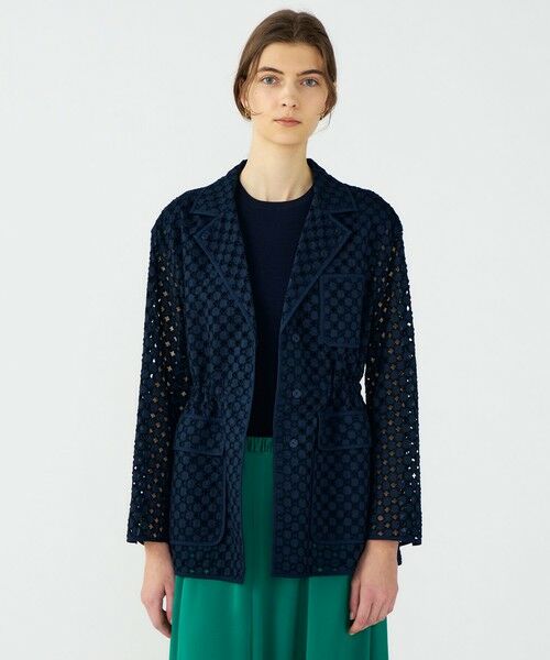 TOMORROWLAND / トゥモローランド その他アウター | 【WEB先行予約】コモンフラワーエンブロイダリー ミドルブルゾンジャケット | 詳細2