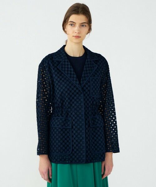 TOMORROWLAND / トゥモローランド その他アウター | 【WEB先行予約】コモンフラワーエンブロイダリー ミドルブルゾンジャケット | 詳細3