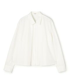 TOMORROWLAND / トゥモローランド シャツ・ブラウス | 【WEB先行予約】コットンタイプライター ジップブラウス