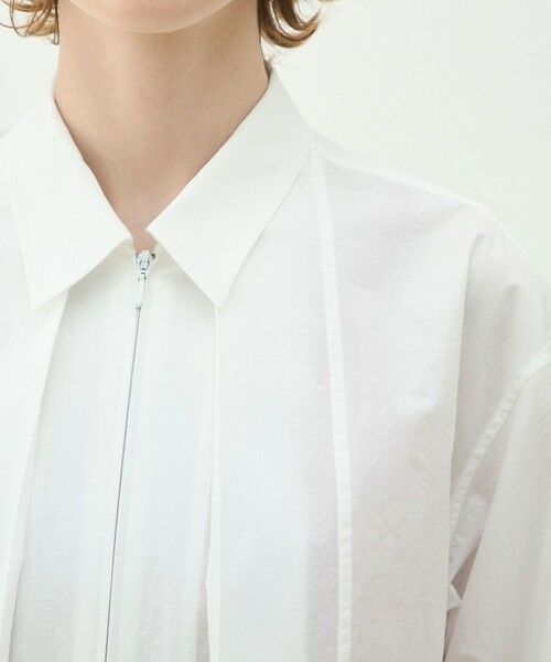 TOMORROWLAND / トゥモローランド シャツ・ブラウス | 【WEB先行予約】コットンタイプライター ジップブラウス | 詳細6