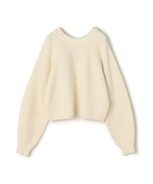 TOMORROWLAND / トゥモローランド ニット・セーター | ハイブリットコットン クルーネックプルオーバー（11 オフホワイト）