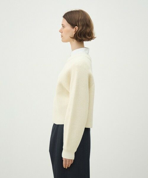 TOMORROWLAND / トゥモローランド ニット・セーター | ハイブリットコットン クルーネックプルオーバー | 詳細3