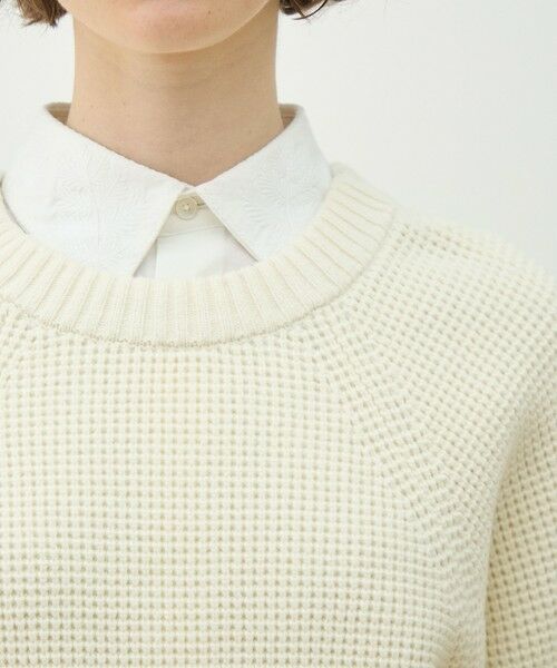 TOMORROWLAND / トゥモローランド ニット・セーター | ハイブリットコットン クルーネックプルオーバー | 詳細5