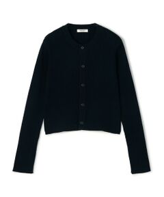 TOMORROWLAND / トゥモローランド カーディガン・ボレロ | コットンリブ クルーネックカーディガン