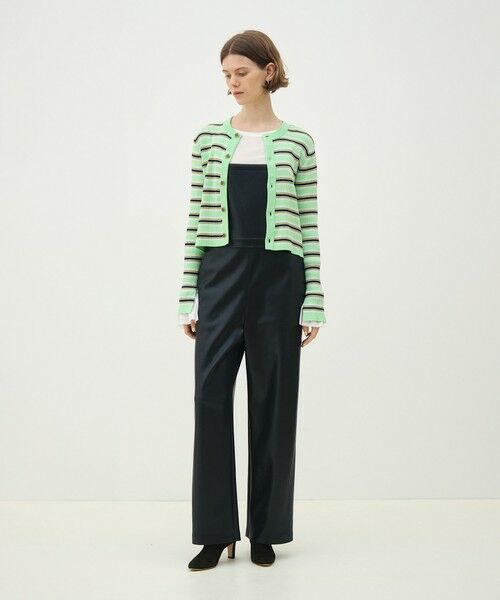 TOMORROWLAND / トゥモローランド カーディガン・ボレロ | コットンリブ クルーネックカーディガン | 詳細1