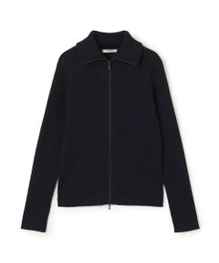 TOMORROWLAND / トゥモローランド カーディガン・ボレロ | コットンリブ ジップアップカーディガン