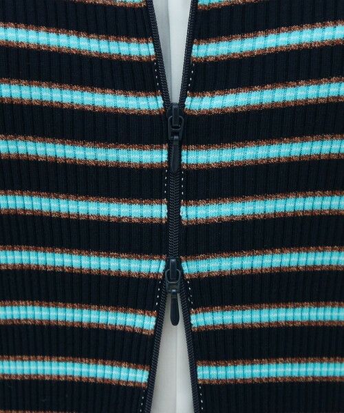 TOMORROWLAND / トゥモローランド カーディガン・ボレロ | コットンリブ ジップアップカーディガン | 詳細10