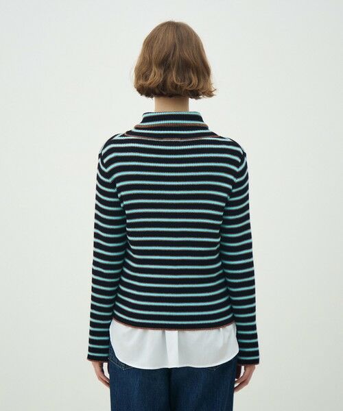 TOMORROWLAND / トゥモローランド カーディガン・ボレロ | コットンリブ ジップアップカーディガン | 詳細4