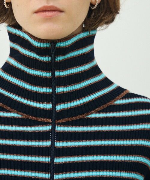 TOMORROWLAND / トゥモローランド カーディガン・ボレロ | コットンリブ ジップアップカーディガン | 詳細6