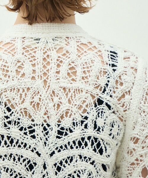 TOMORROWLAND / トゥモローランド ノーカラージャケット | 【WEB先行予約】コットンエンブロイダリー クルーネックジャケット | 詳細7