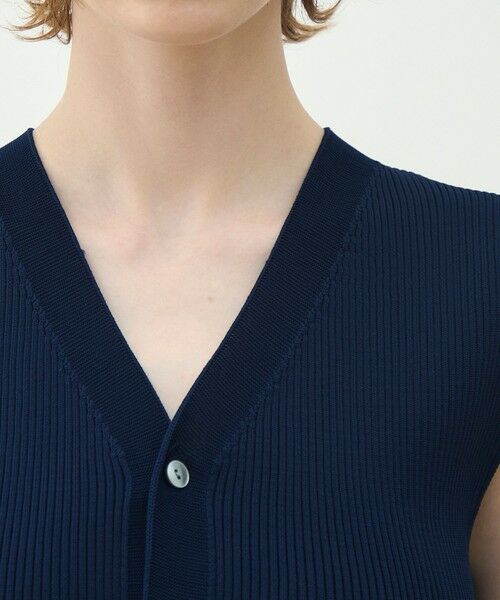 TOMORROWLAND / トゥモローランド ベスト | 【WEB先行予約】フォームニット ペプラムベスト | 詳細5