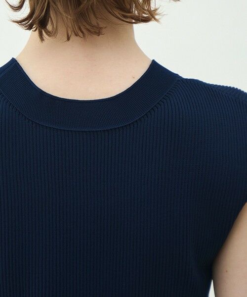 TOMORROWLAND / トゥモローランド ベスト | 【WEB先行予約】フォームニット ペプラムベスト | 詳細6