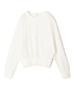 TOMORROWLAND / トゥモローランド スウェット | コットンテリー クルーネックプルオーバー