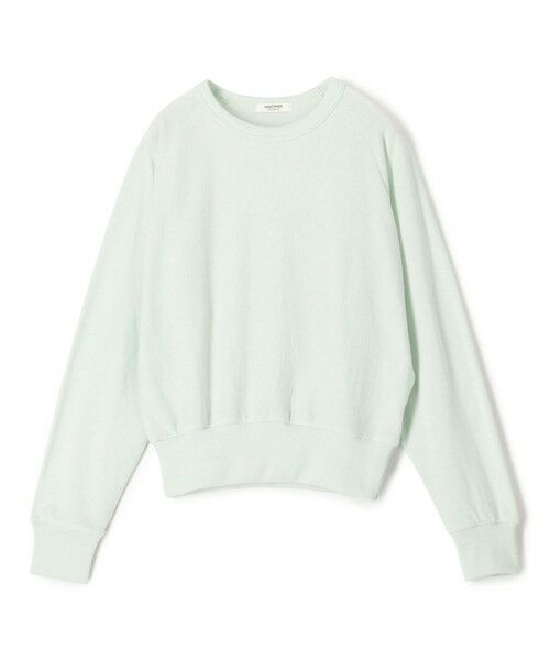 TOMORROWLAND / トゥモローランド スウェット | コットンテリー クルーネックプルオーバー（51 ライトグリーン）