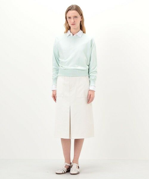 TOMORROWLAND / トゥモローランド スウェット | コットンテリー クルーネックプルオーバー | 詳細1