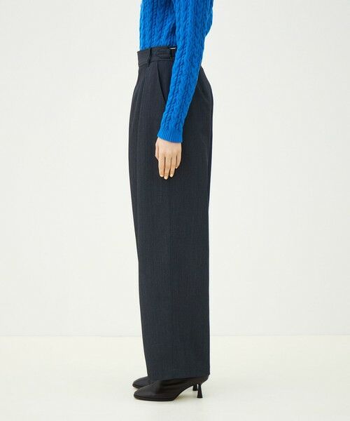 TOMORROWLAND / トゥモローランド スラックス・ドレスパンツ | ポリエステルウールドスキン アシンメトリーパンツ | 詳細3