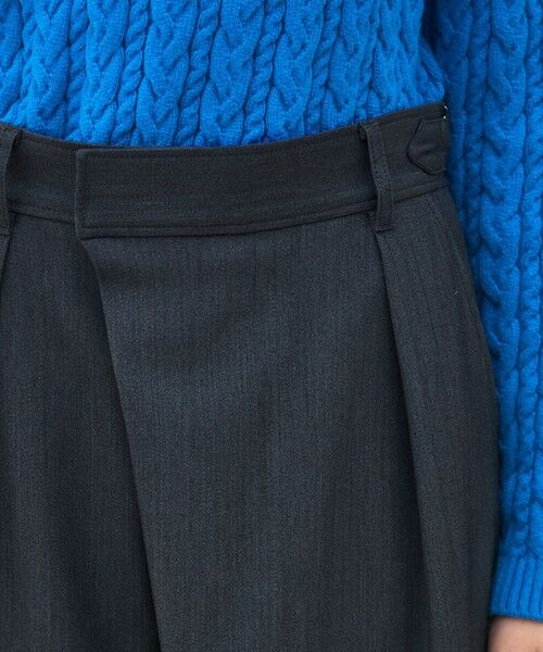 TOMORROWLAND / トゥモローランド スラックス・ドレスパンツ | ポリエステルウールドスキン アシンメトリーパンツ | 詳細5
