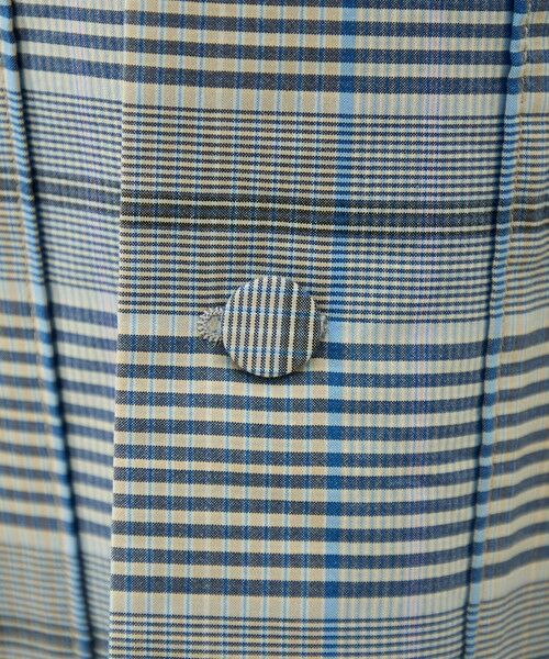 TOMORROWLAND / トゥモローランド ステンカラーコート | 【WEB先行予約】トゥーサイドチェック ステンカラーショートコート | 詳細13