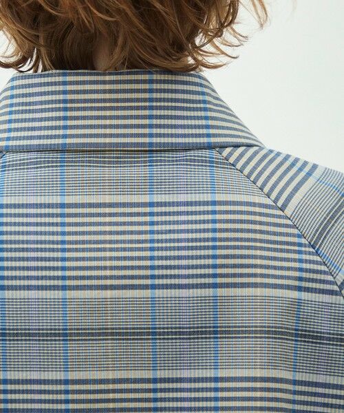 TOMORROWLAND / トゥモローランド ステンカラーコート | 【WEB先行予約】トゥーサイドチェック ステンカラーショートコート | 詳細8
