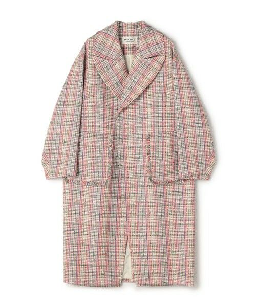 TOMORROWLAND / トゥモローランド その他アウター | スプラウトツイード コクーンコート（32 ピンク系）