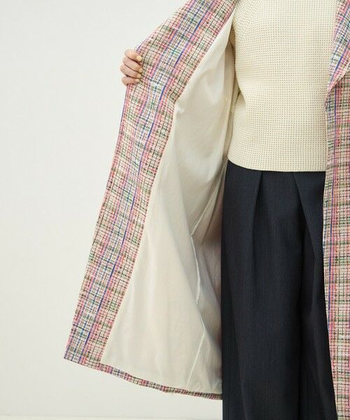 TOMORROWLAND / トゥモローランド その他アウター | スプラウトツイード コクーンコート | 詳細4