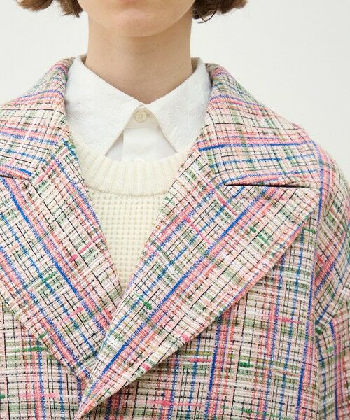 TOMORROWLAND / トゥモローランド その他アウター | スプラウトツイード コクーンコート | 詳細5