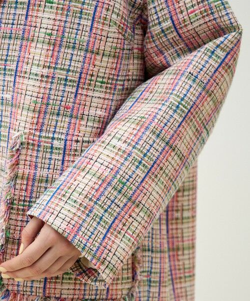 TOMORROWLAND / トゥモローランド その他アウター | スプラウトツイード コクーンコート | 詳細6