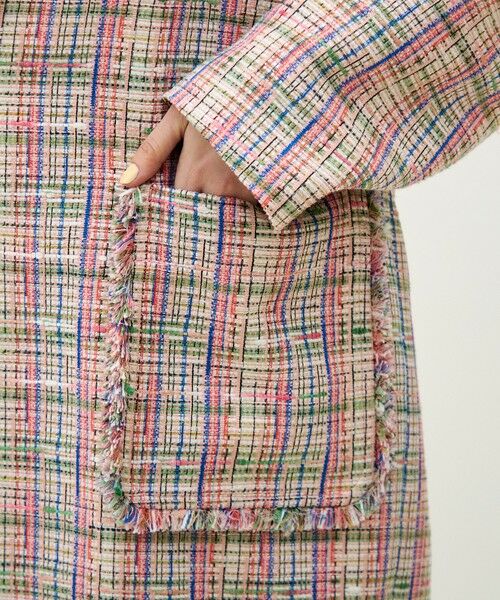 TOMORROWLAND / トゥモローランド その他アウター | スプラウトツイード コクーンコート | 詳細7