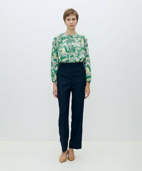 TOMORROWLAND / トゥモローランド シャツ・ブラウス | コックスコブフラワープリント ループリボンブラウス | 詳細1