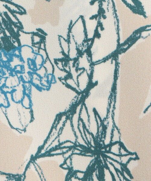 TOMORROWLAND / トゥモローランド シャツ・ブラウス | コックスコブフラワープリント ループリボンブラウス | 詳細11