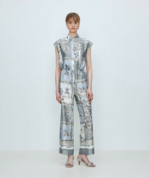 TOMORROWLAND / トゥモローランド シャツ・ブラウス | 【WEB先行予約】ローマプリント フレンチスリーブブラウス | 詳細9