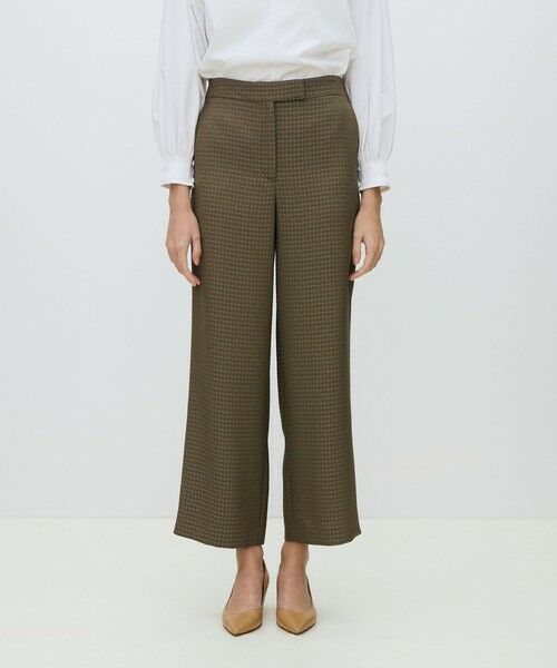 TOMORROWLAND / トゥモローランド その他パンツ | ドットジャカード セミワイドパンツ | 詳細2