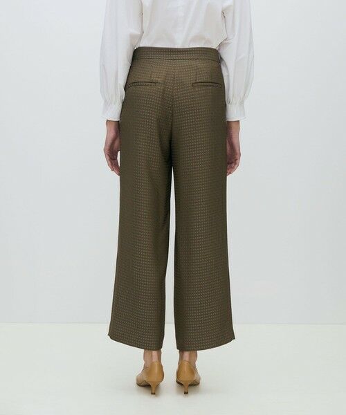 TOMORROWLAND / トゥモローランド その他パンツ | ドットジャカード セミワイドパンツ | 詳細4