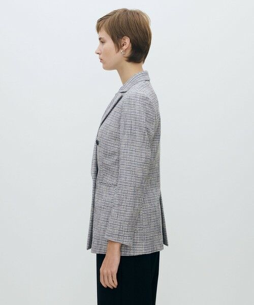 TOMORROWLAND / トゥモローランド テーラードジャケット | ラメツイード ダブルブレストジャケット | 詳細3