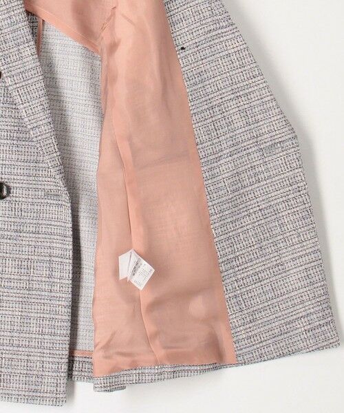 TOMORROWLAND / トゥモローランド テーラードジャケット | ラメツイード ダブルブレストジャケット | 詳細5