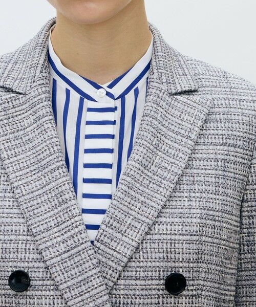 TOMORROWLAND / トゥモローランド テーラードジャケット | ラメツイード ダブルブレストジャケット | 詳細6