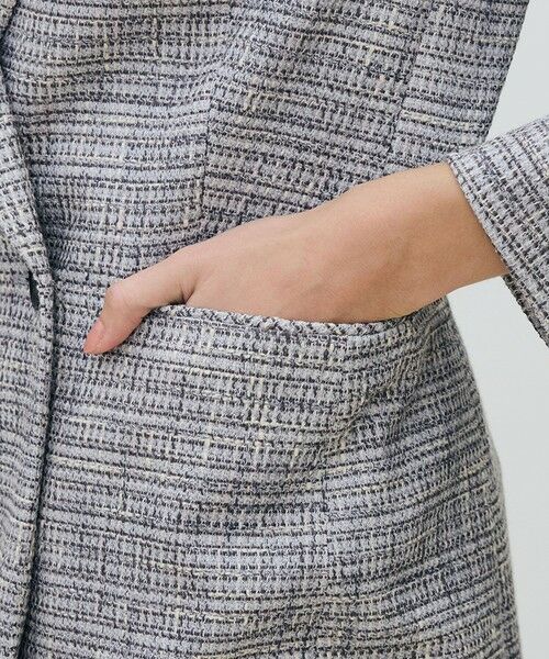 TOMORROWLAND / トゥモローランド テーラードジャケット | ラメツイード ダブルブレストジャケット | 詳細8