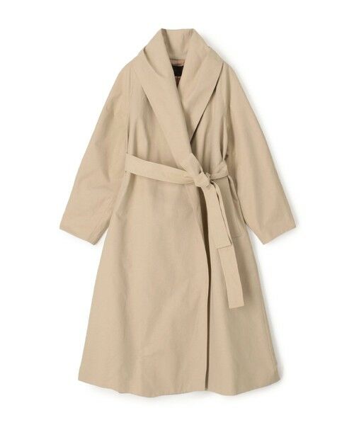 TOMORROWLAND / トゥモローランド その他アウター | スムースクロス ベルテッドガウンコート（43 ベージュ）